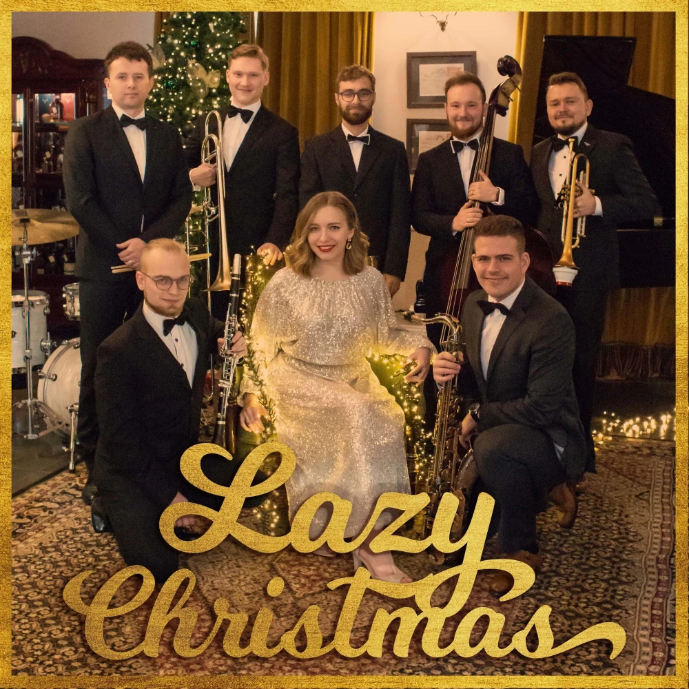 Okładka albumu Lazy Christmas zespołu Lazy Swing Band